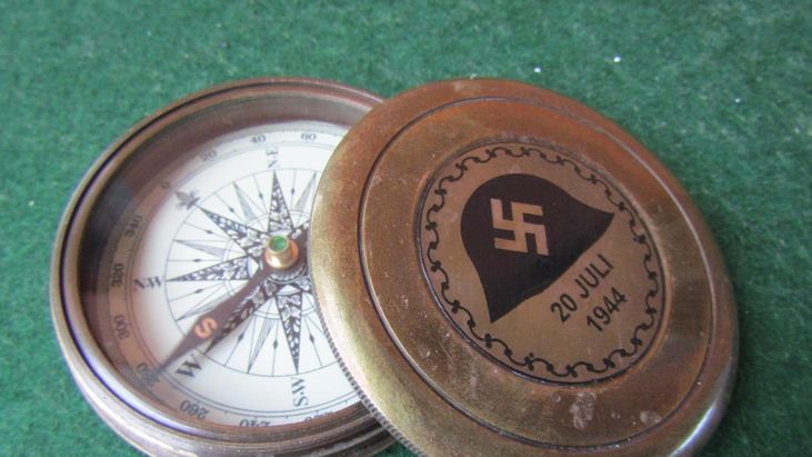Irish auctioneer selling swastika compass and death mask of 'German  military leader' that resembles Hitler | Independent.ie