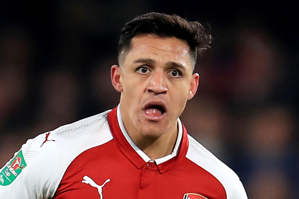 'They are also prepared to meet Sanchez's demand for a signing-on fee of up to £20m in addition to footing a potential £10m bill for the striker's agent'    Photo: PA
