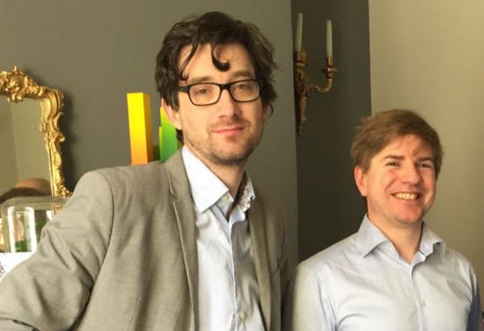 Ian Kehoe and Tom Lyons