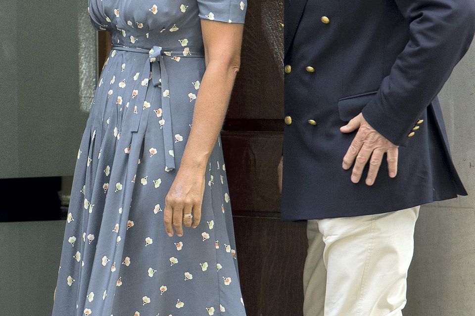 The Duchess of Cambridge steals the show in polka dot dress at Wimbledon