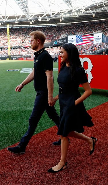 Meghan Markle Goes Stealth Chic at the Yankees-Red Sox Game in London