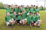 thumbnail: Division 3 winners, Kilcoole, at the Wicklow Cumann Na mBunscol Coughlan Cup at Bray Emmets.