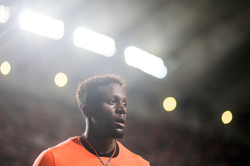 Liverpool FC forward Divock Origi reacts during the Premier League Asia Trophy match between Liverpool FC and Crystal Palace FC at Hong Kong Stadium on July 19, 2017 in Hong Kong, Hong Kong. (Photo by Victor Fraile/Getty Images)