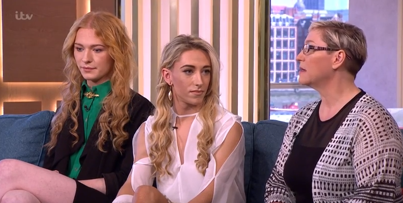 Sarah said she has accepted her children's decision to identify as women Photo Credit ITV's This Morning