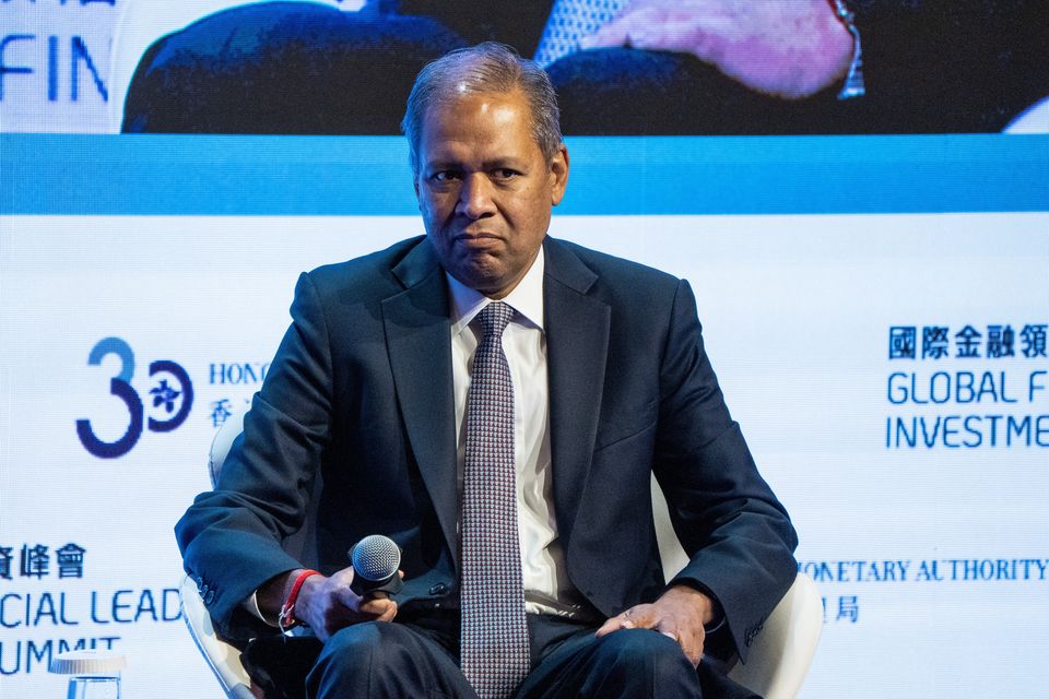 Group Chief Executive of Barclays, C.S. Venkatakrishnan. Photo: Vernon Yuen/NurPhoto via Getty Images