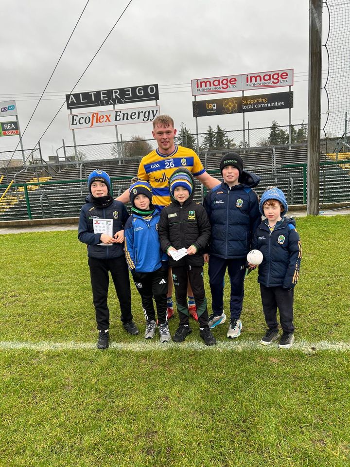 ‘Some days we have four in the forwards. You won’t see that in too many county teams’ – the small club leading Rossies’ charge