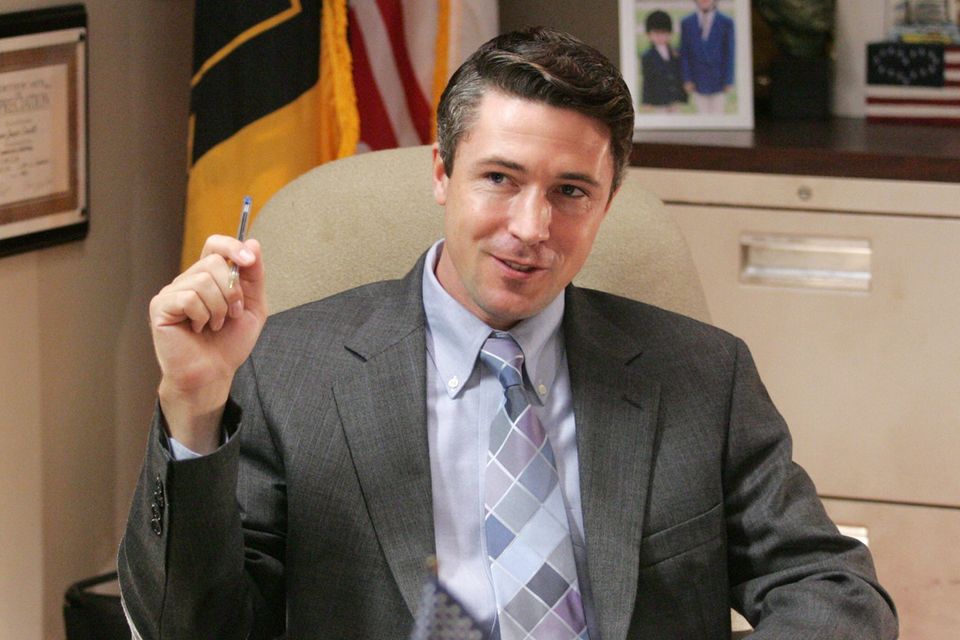 Aidan as Tommy Carcetti in The Wire