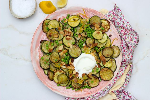 Healthy cooking: Susan Jane White’s recipe for courgettes with lemon and almond makes a perfect barbecue side