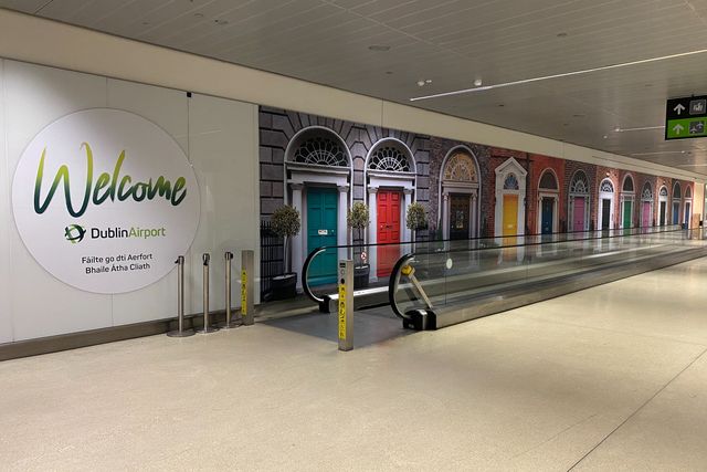 Dublin Airport passengers get a fresh new welcome from two city icons |  Irish Independent