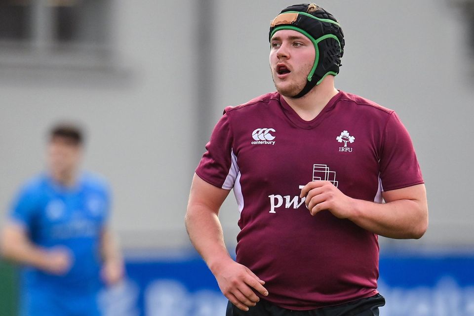 Tinahely's George Hadden is one of three Co. Wicklow players named in the Ireland U20 team for the Six Nations.