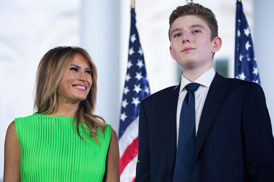 I was appalled by such cruelty' – Melania Trump breaks silence on claims  that son Barron is autistic | Irish Independent