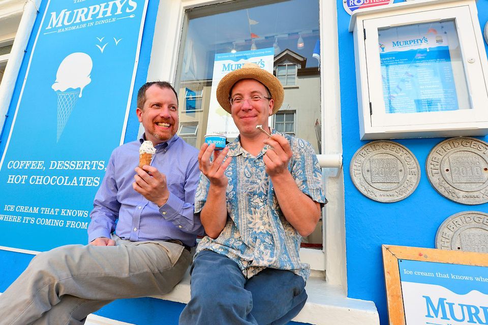 Kieran and Sean Murphy of Murphy's Ice Cream