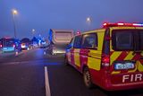 thumbnail: Dublin Fire Brigade just finished clearing a four vehicle crash. Pic: @DubFireBrigade