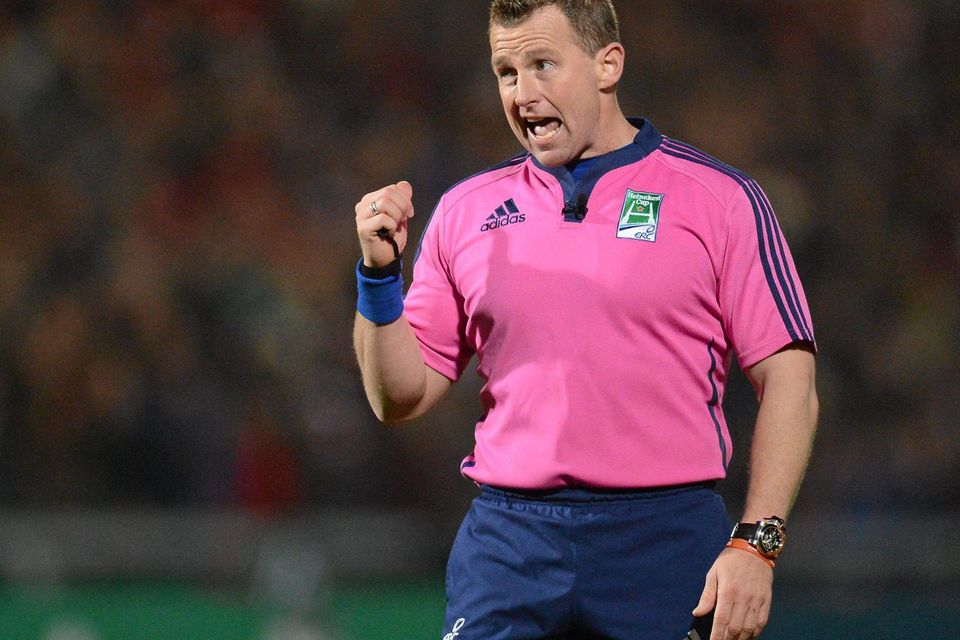 Referee Nigel Owens will be the man in the middle at Thomond