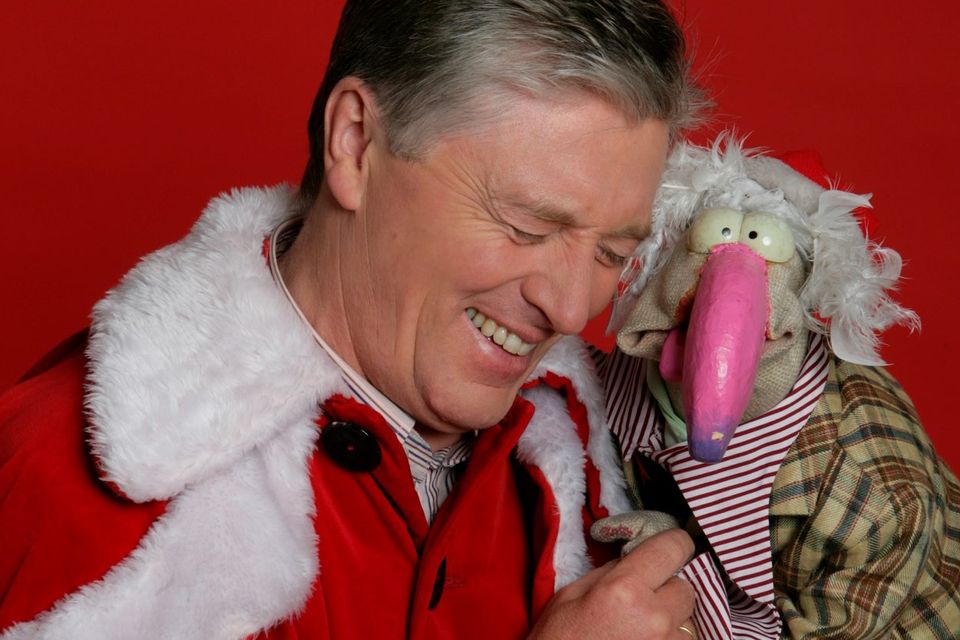 RTÉ broadcaster Pat Kenny and Dustin (2005)