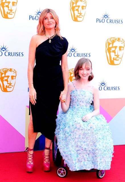 Sharon Horgan and Niamh Moriarty attending the BAFTA TV Awards 2024, at the Royal Festival Hall in London. Photo: Ian West/PA Wire