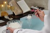thumbnail: One of the spa rituals on Silversea's Silver Dawn. PA Photo/Silversea.