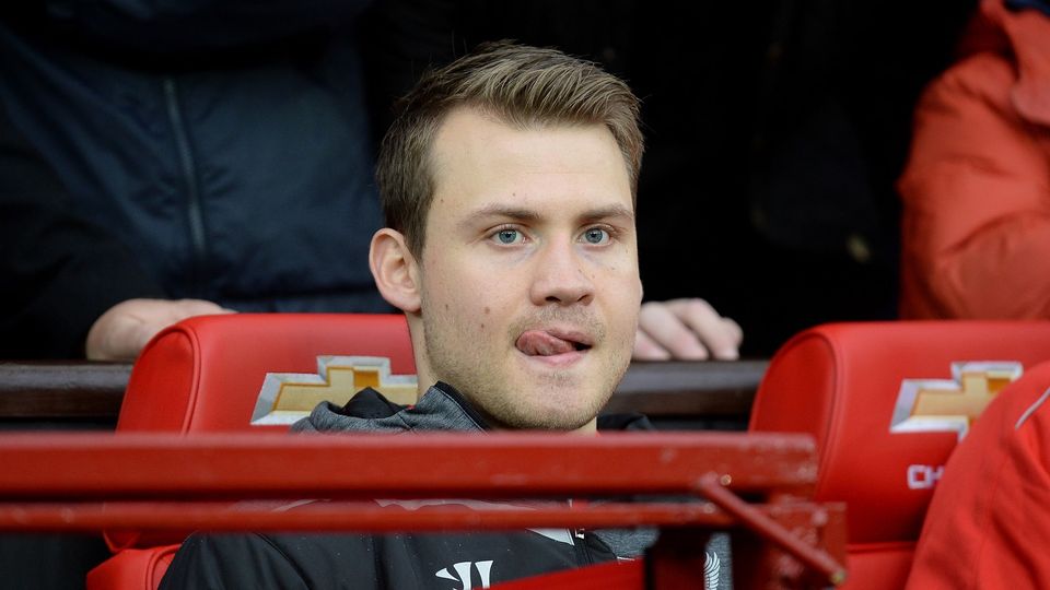 Liverpool goalkeeper Simon Mignolet, pictured, has been dropped by manager Brendan Rodgers
