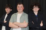 thumbnail: Dalton Kennedy, Dylan Thornton and Luke Morrissey are appearing in the Coláiste Rís production of the musical 'Little Shop of Horrors' in Táin Arts Centre, 1st-3rd May. Photo: Aidan Dullaghan/Newspics