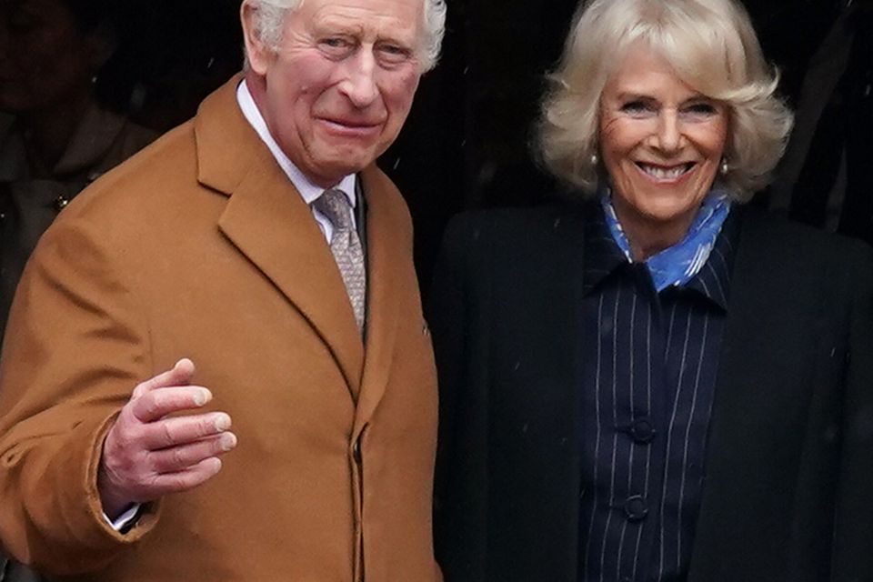 King Charles III and the Queen Consort (Owen Humphreys/PA)