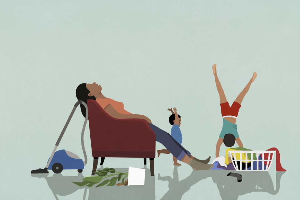 The invisible labour that you face daily can wear you down unless you have a chance to find some relief. Photo: Getty