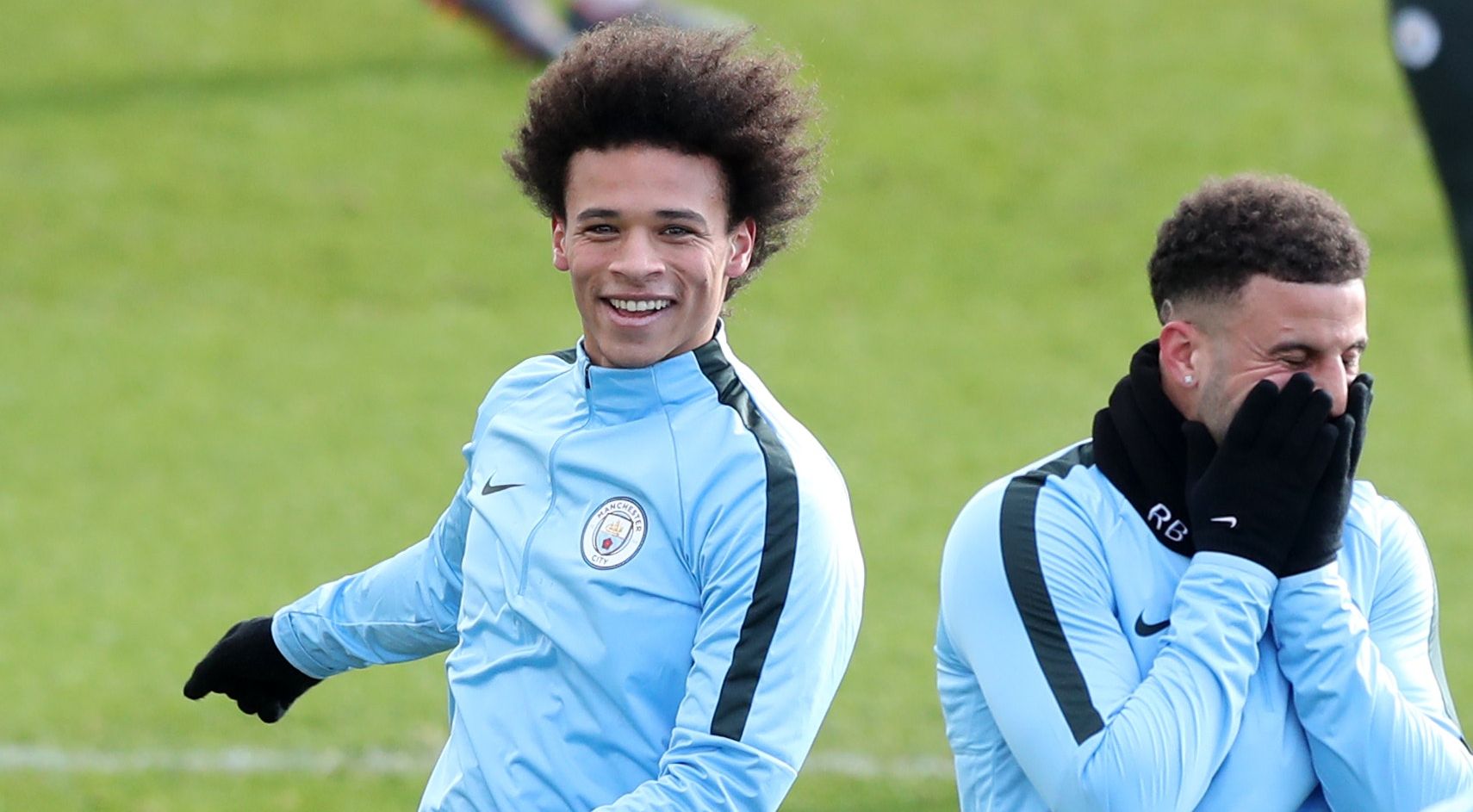 Leroy Sane arrives for Man City training with £3,000 Louis Vuitton Keepall  ahead of Schalke clash in Champions League