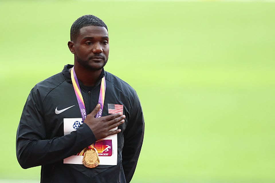 Justin gatlin gold 2025 medal