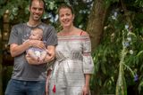 thumbnail: Helena Duggan and Robbie Heffernan with their baby