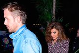 thumbnail: Ryan Gosling and Eva Mendes seen at Tao Restaurant for SNL after party on  September 30, 2017 in New York City.  (Photo by Robert Kamau/GC Images)