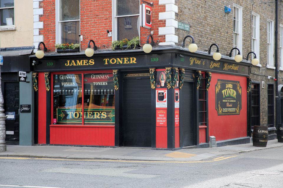 Toner's pub on Baggot Street. Pic: Gareth Chaney/Collins