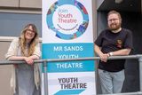thumbnail: Zita Monahan and Casey Hallahan from Mr Sands Youth Theatre. 