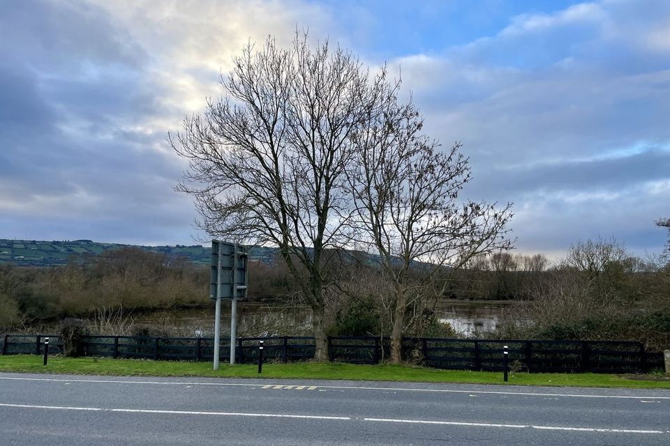 The property overlooks the River Barrow and the Hills of Killeshin. Photo: Daft.ie