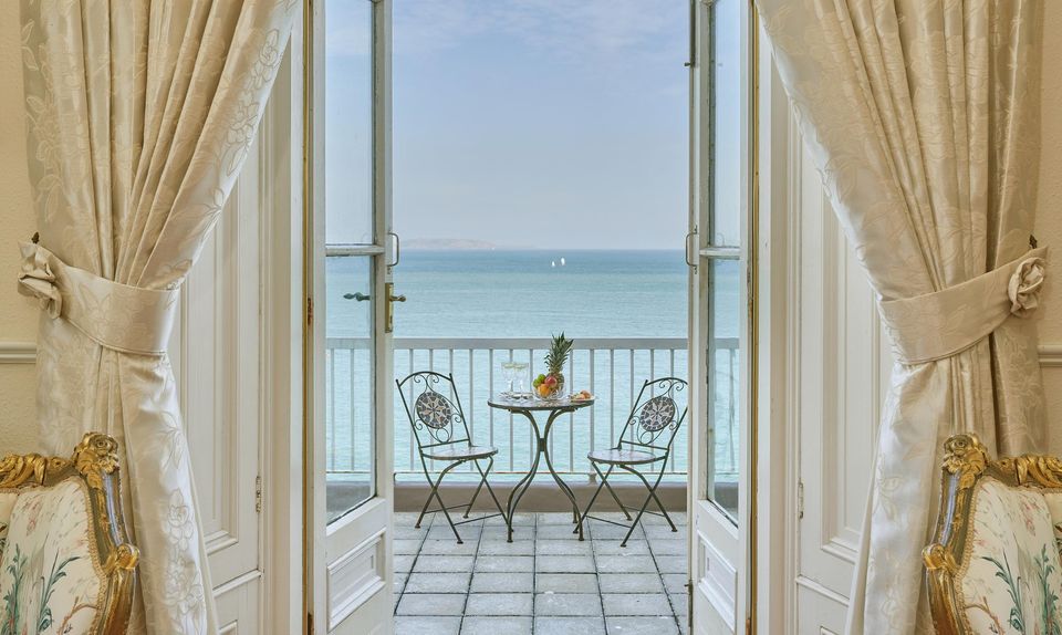 The picture window with sea views