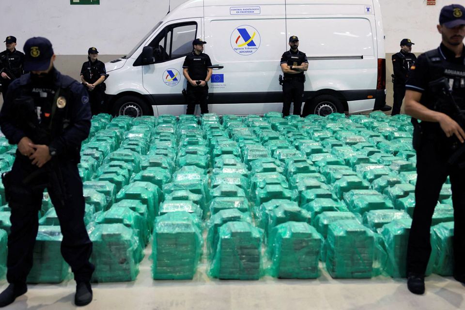 The haul, the second largest ever made in the EU, had a street value of €783m. Photo: Reuters