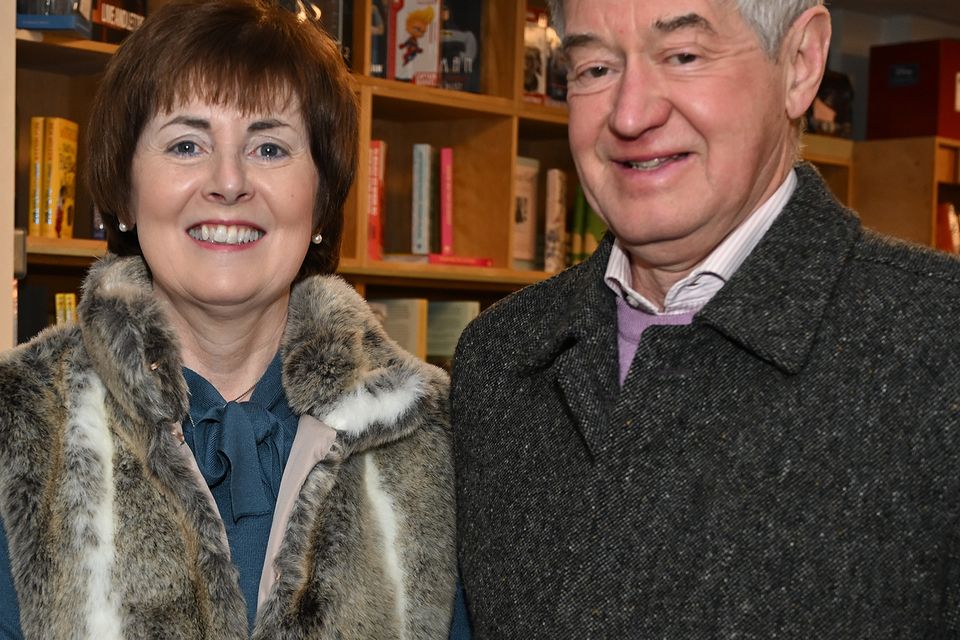 Pauline and Gerry Campbell at the launch of Susan McGovern's latest book 'The She Team Does Lockdown' held in Roe River Books. Photo by Ken Finegan/Newspics Photography