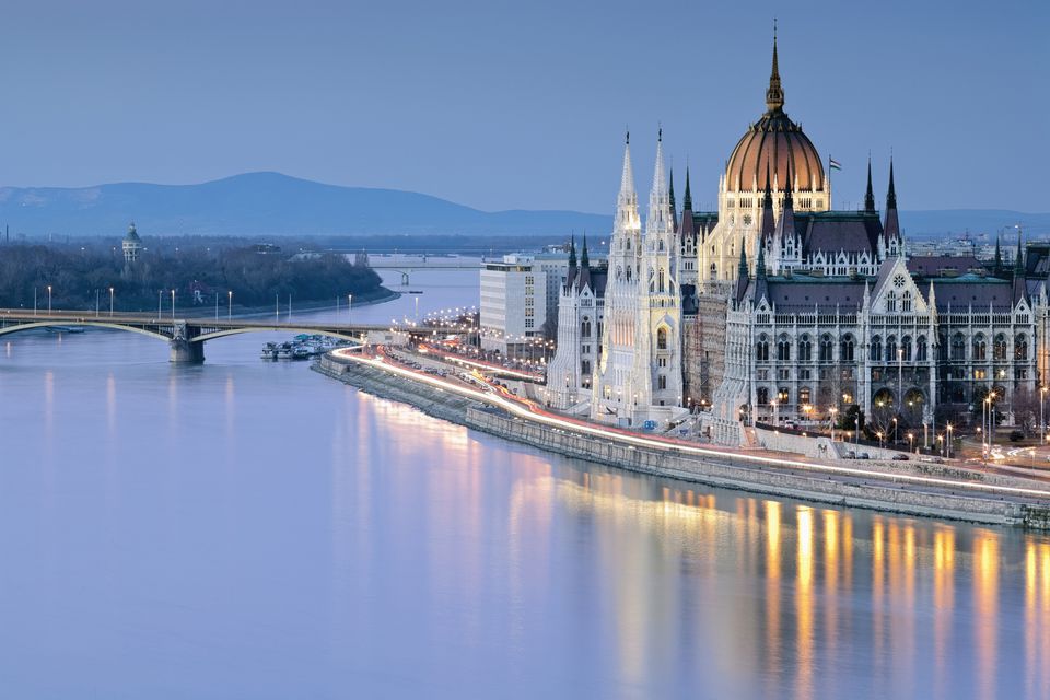 Budapest at dusk. Photo: Getty
