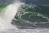 thumbnail: Mullaghmore, Co. Sligo: "The world's bravest surfers travel here. Elite surfers are towed into these huge waves, returning each winter undeterred by serious wipe-outs". Photo: Colin Gillen / Framelight.ie