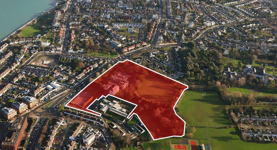 A 9.86-acre residential development site with frontage onto Temple Road, Blackrock, Co Dublin