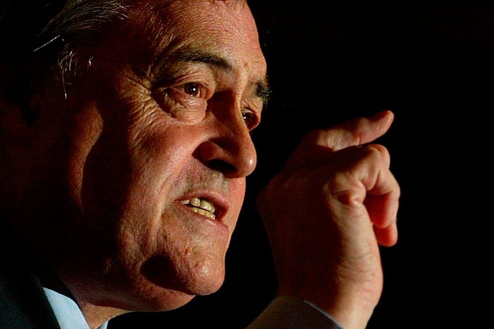 File photo dated 26/09/04 of deputy prime minister John Prescott speaking at the Labour Party annual conference in Brighton. Former deputy prime minister John Prescott has died aged 86 following a battle with Alzheimer's, his family has announced. Issue date: Thursday November 21, 2024. PA Photo. See PA story DEATH Prescott. Photo credit should read: Chris Ison/PA Wire

