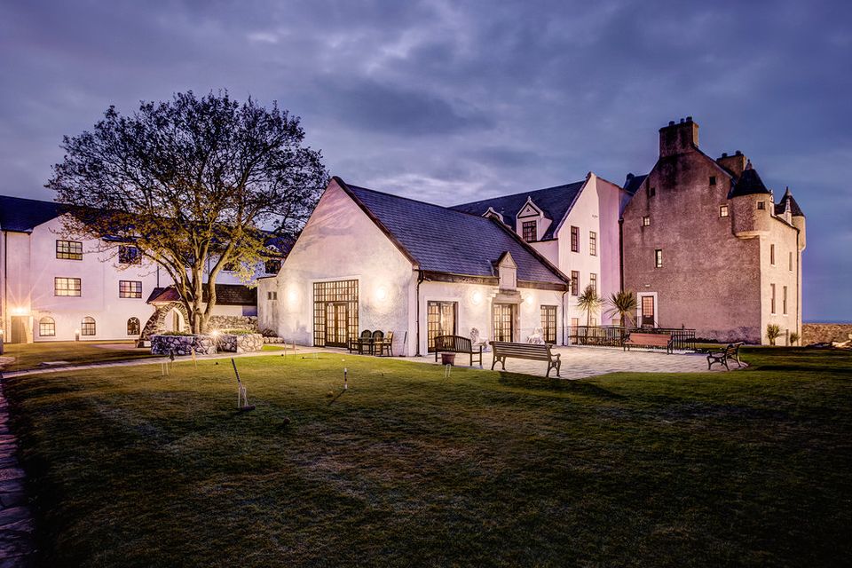 Ballygally Castle - At night. Photo: Tourism Northern Ireland