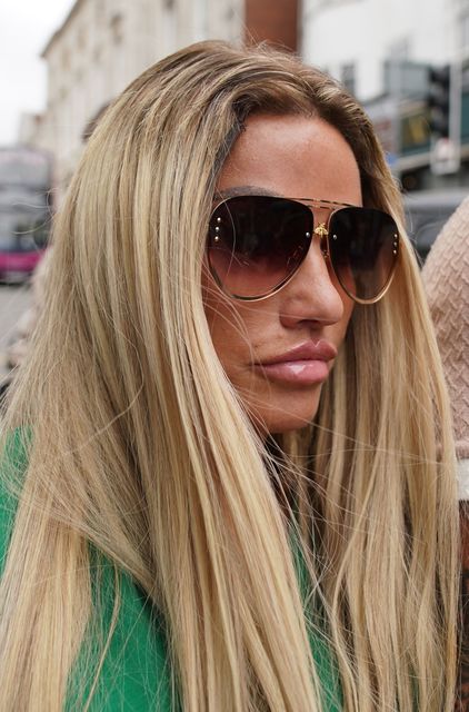 Katie Price has not appeared in court for recent hearings (Gareth Fuller/PA)
