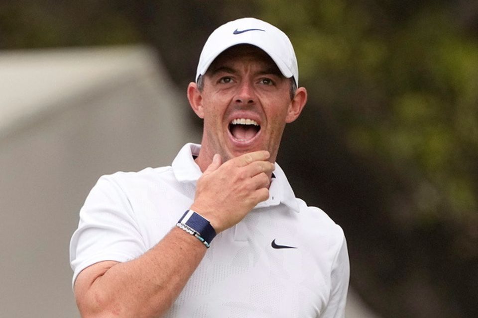 Rory McIlroy lost to Cameron Young in a play-off