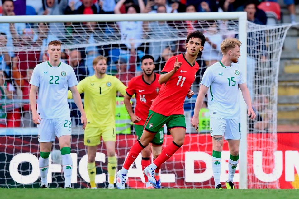 Portugal v Ireland: Cristiano Ronaldo on the double as John O'Shea's men struggle in Aveiro | Irish Independent