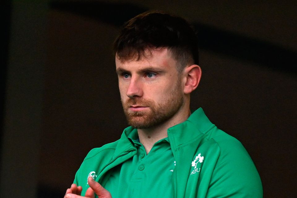 A like-for-like full-back replacement for Hugo Keenan, who sat out Saturday's win over Scotland, must be top of Ireland's agenda. Photo: Sportsfile