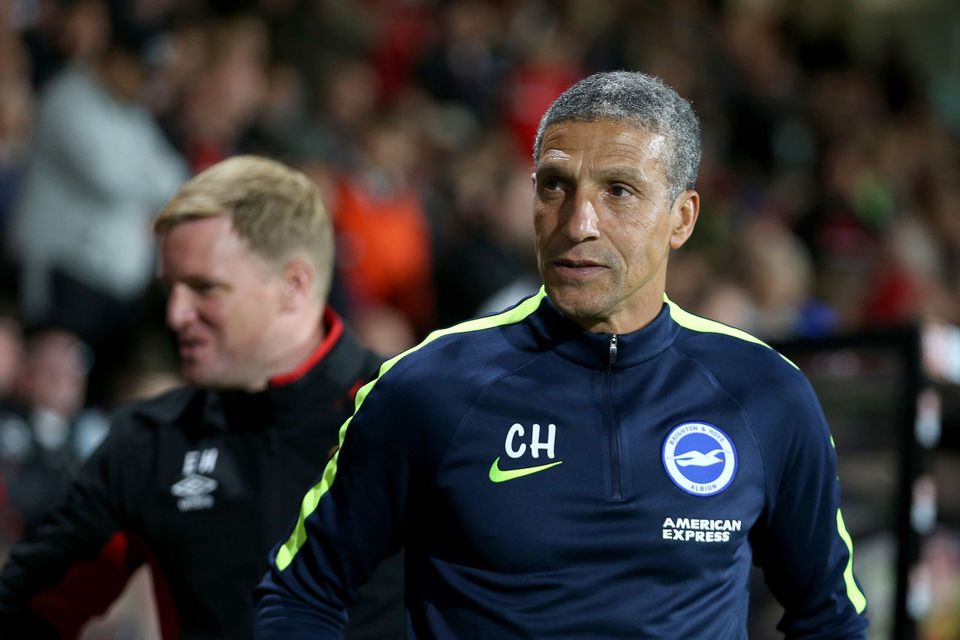 Chris Hughton's Brighton lost twice to Bournemouth in the space of five days