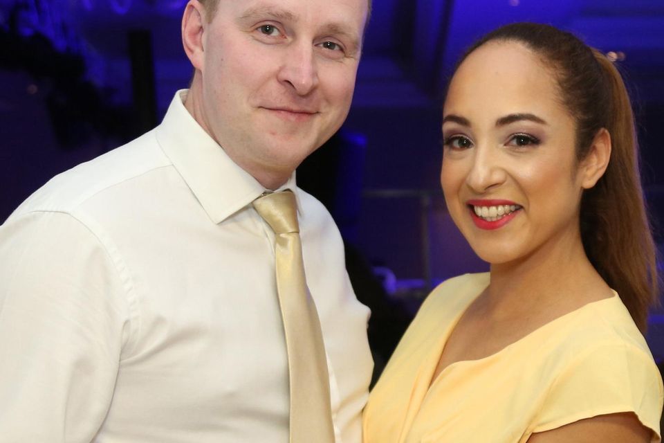 Denis O’ Donoghue and Claudia Trespalacios took part in Strictly Come Dancing Castlemagner