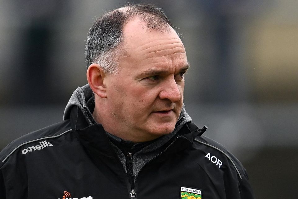 Aidan O’Rourke (above) will take charge of Donegal along with Paddy Bradley for their final league match on Sunday. Photo: Ramsey Cardy/Sportsfile