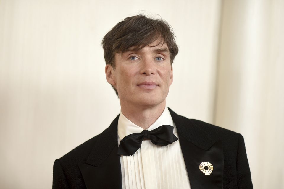 Cillian Murphy arrives at the Oscars (Richard Shotwell/Invision/AP)