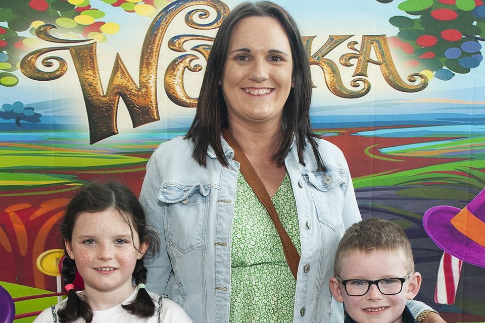 Ellie, Lorraine and Conor Murphy enjoying the show.