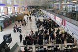thumbnail: Passengers faced long queues for security clearance due to staffing issues at Dublin Airport last March. Photo: Gareth Chaney/Collins Photos